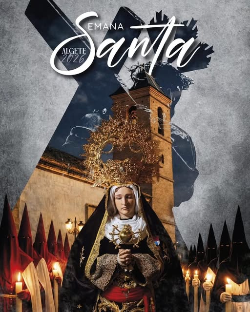 Cartel de Semana Santa en Algete 2026